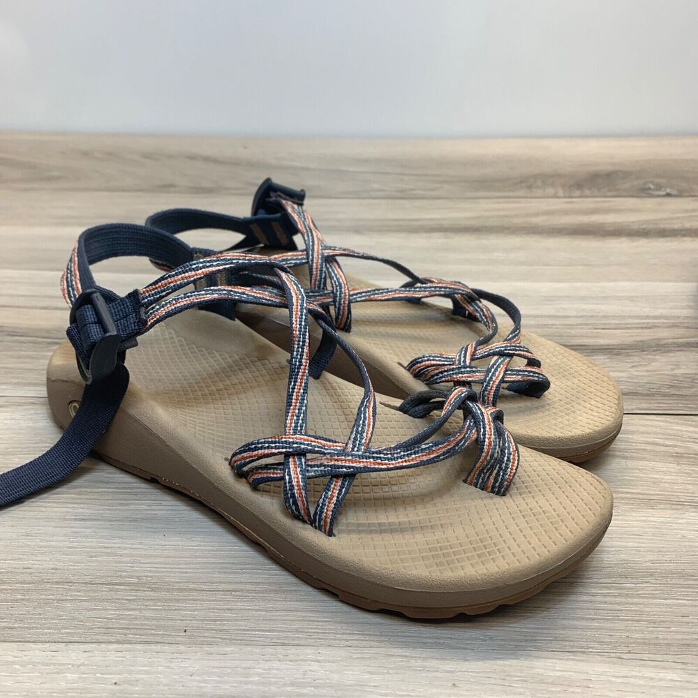 CHACO Womens Size 10 EUR 41 Sport Hiking Trail Sandals Strappy Shoes Multi Color